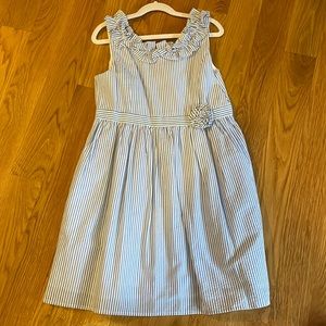 NWT Coastal Blue Seersucker Dress